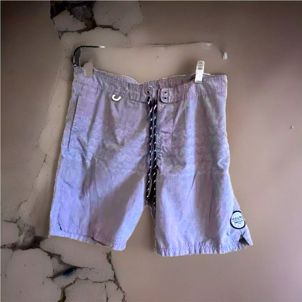 Roark Men’s Revival Board Shorts 32 Swim Trunks 7" Inseam Gray Casual/Surf